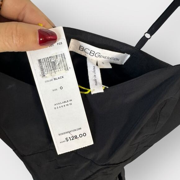 NEW BCBGeneration little black dress size 0 - Picture 4 of 6